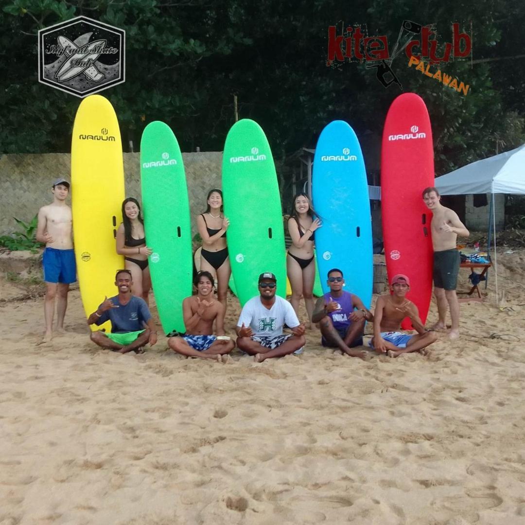 Surf And Skate Duli El Nido By Kiteclub Palawan Hostel Εξωτερικό φωτογραφία