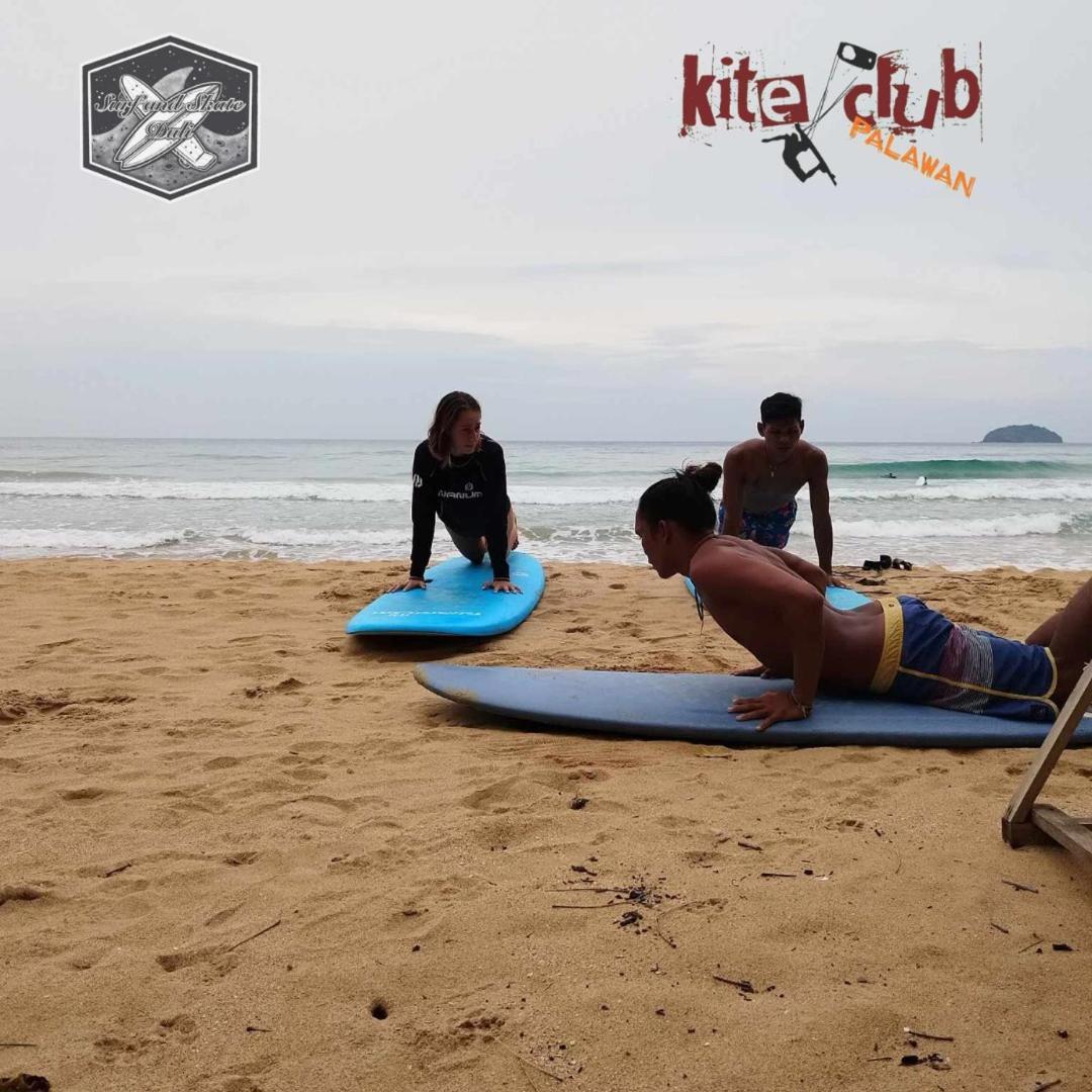 Surf And Skate Duli El Nido By Kiteclub Palawan Hostel Εξωτερικό φωτογραφία